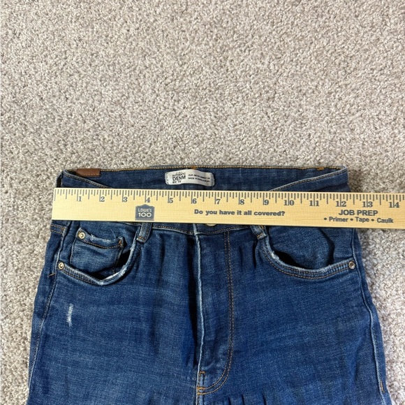 ZARA Trafaluc Authentic Denim Jeans – Size 6 (28) mid to high-rise like new - Picture 3 of 7